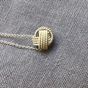 Tiffany and Co. knot necklace